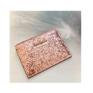 Kate Spade Rose Gold Credit Card Case Card Holder